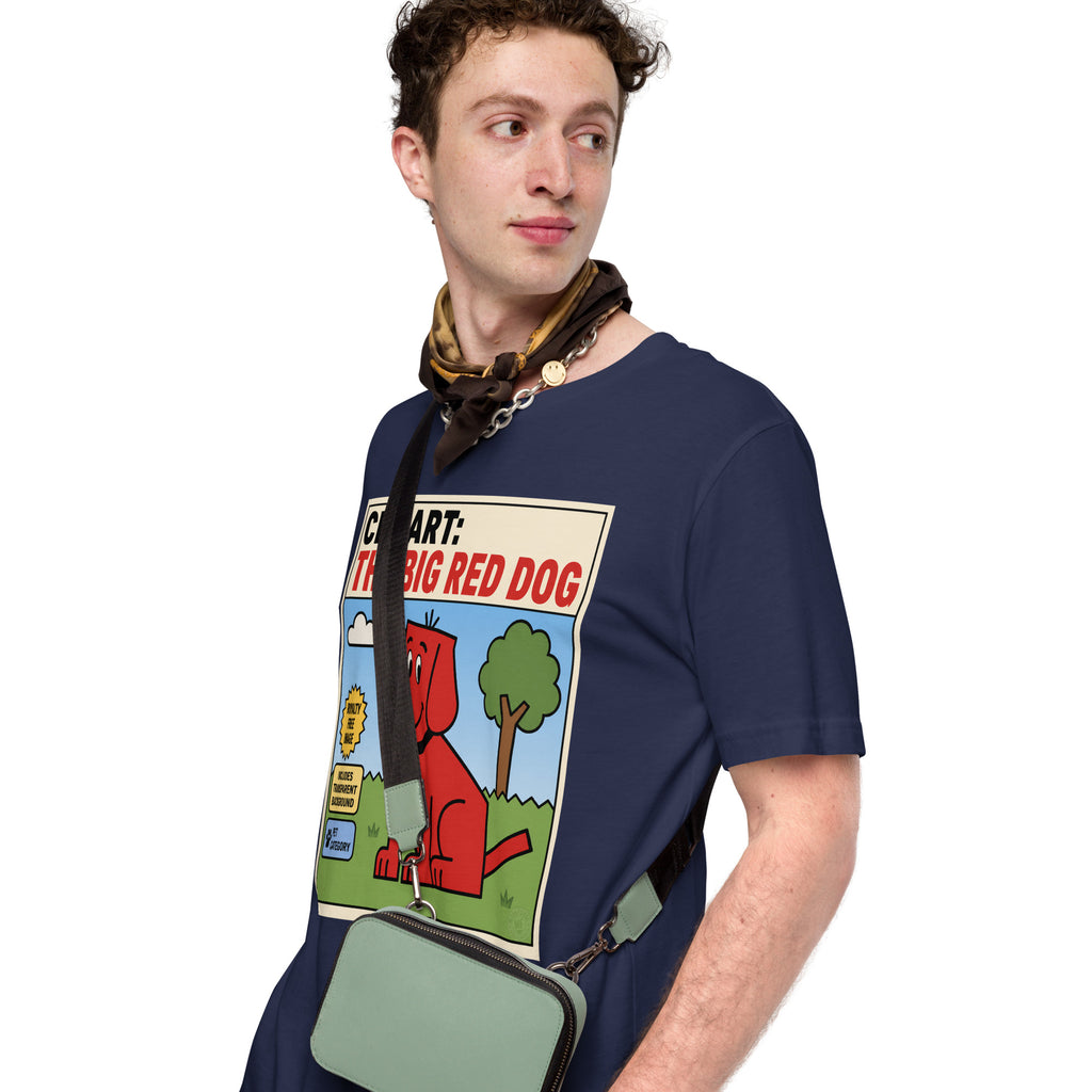 Clipart: The Big Red Dog T-Shirt
